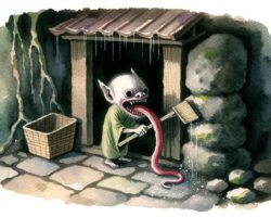 Yokai Akaname: El espeluznante ser de la mitología japonesa