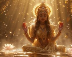 Lakshmi, la diosa de la abundancia en la mitología hindú