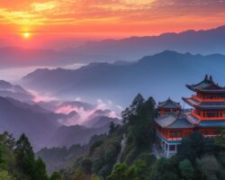 Descubre la majestuosidad del Monte Emei en China