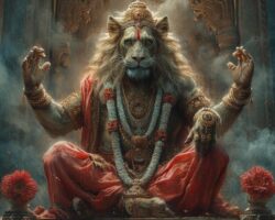 La poderosa historia de Narasimha: el avatar mitad hombre mitad león