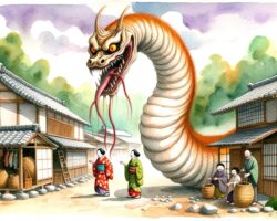 Rokurokubi yokai: El aterrador ser mitológico del folclore japonés