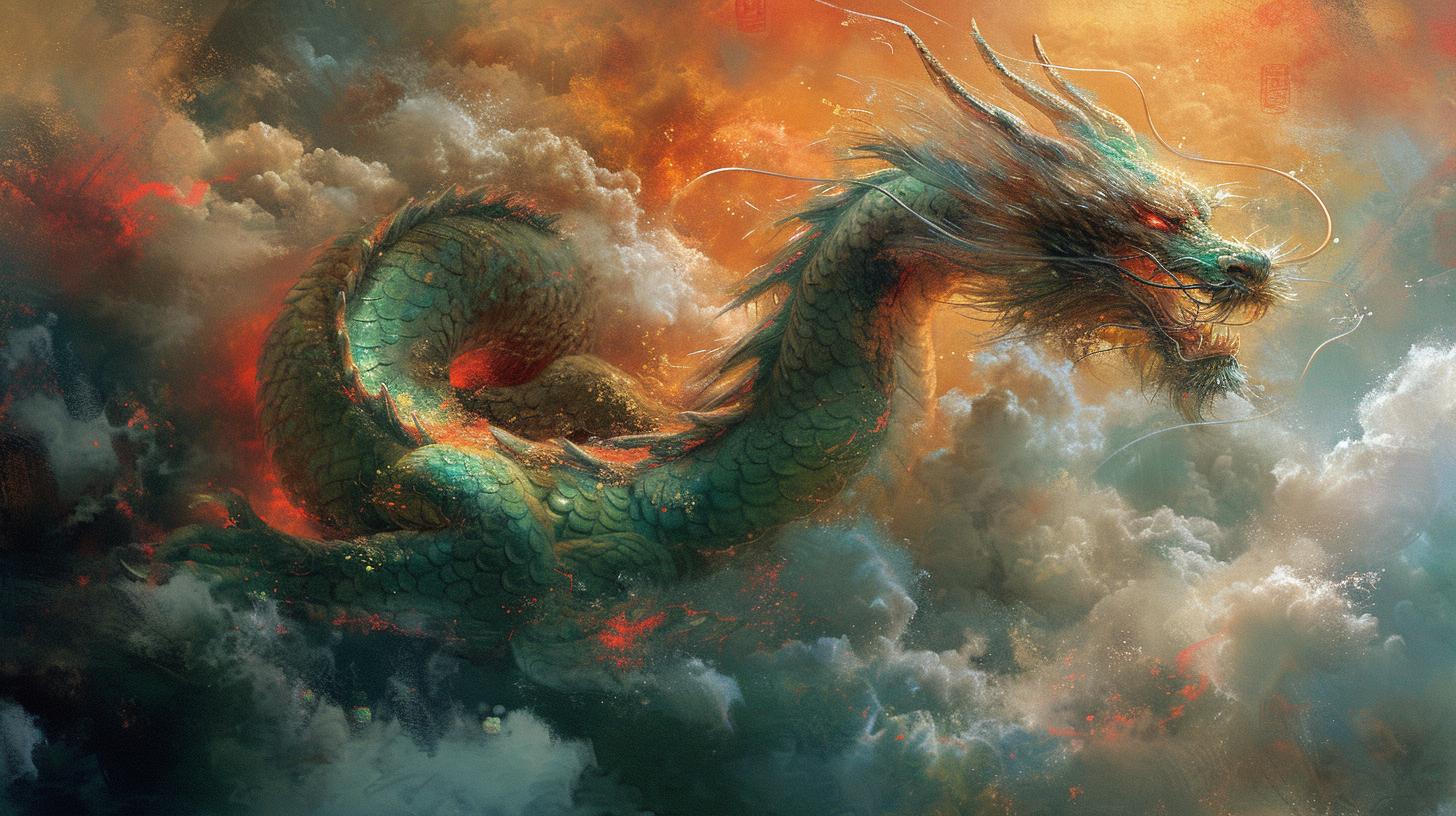 Shenlong dragon: El místico dragón espiritual de China y Japón - Asiamitica