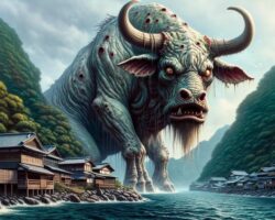 Yokai Ushioni: Descubre la leyenda del demonio toro en el folclore japonés