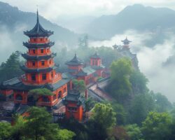 Descubre los encantos del monte Wudang: Un paraíso natural en China